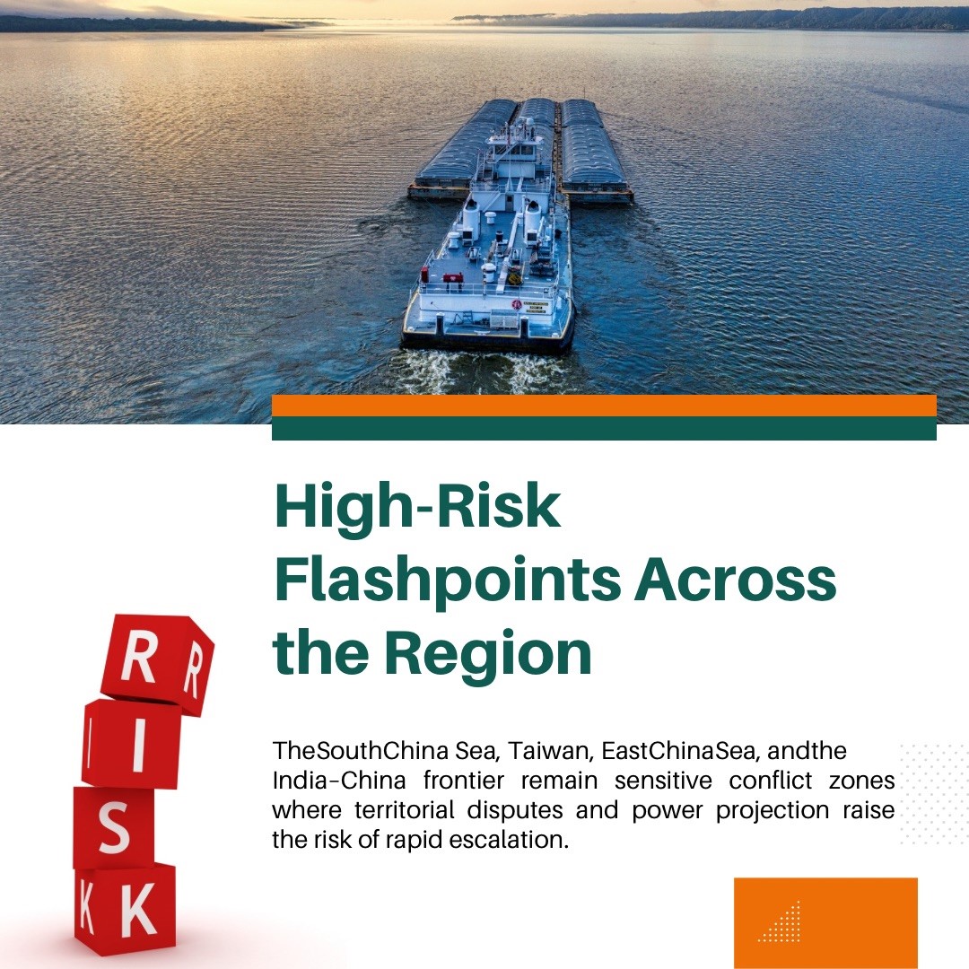 high risk flashpoints across the region